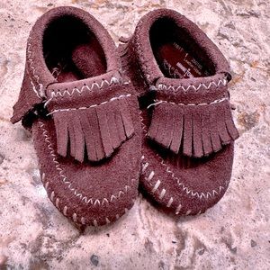 Baby walker moccasins, size 1